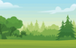 Forêt et chemin de terre